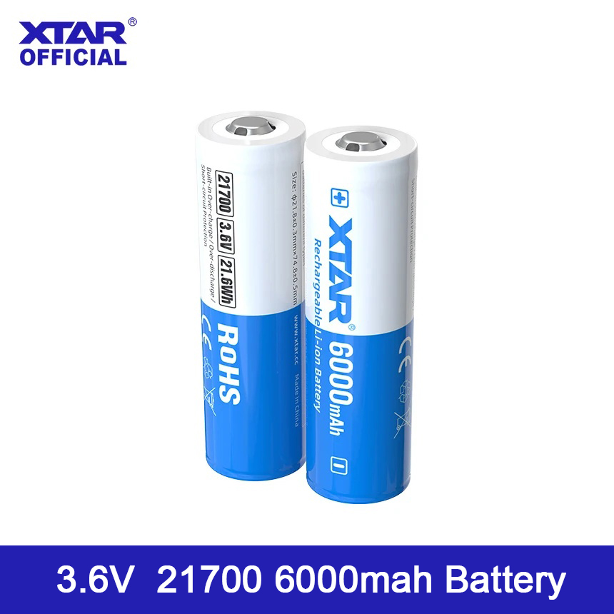 Xtar 21700 6000mah Rechargeabl - Vape Battery 18650 avaliação e preço