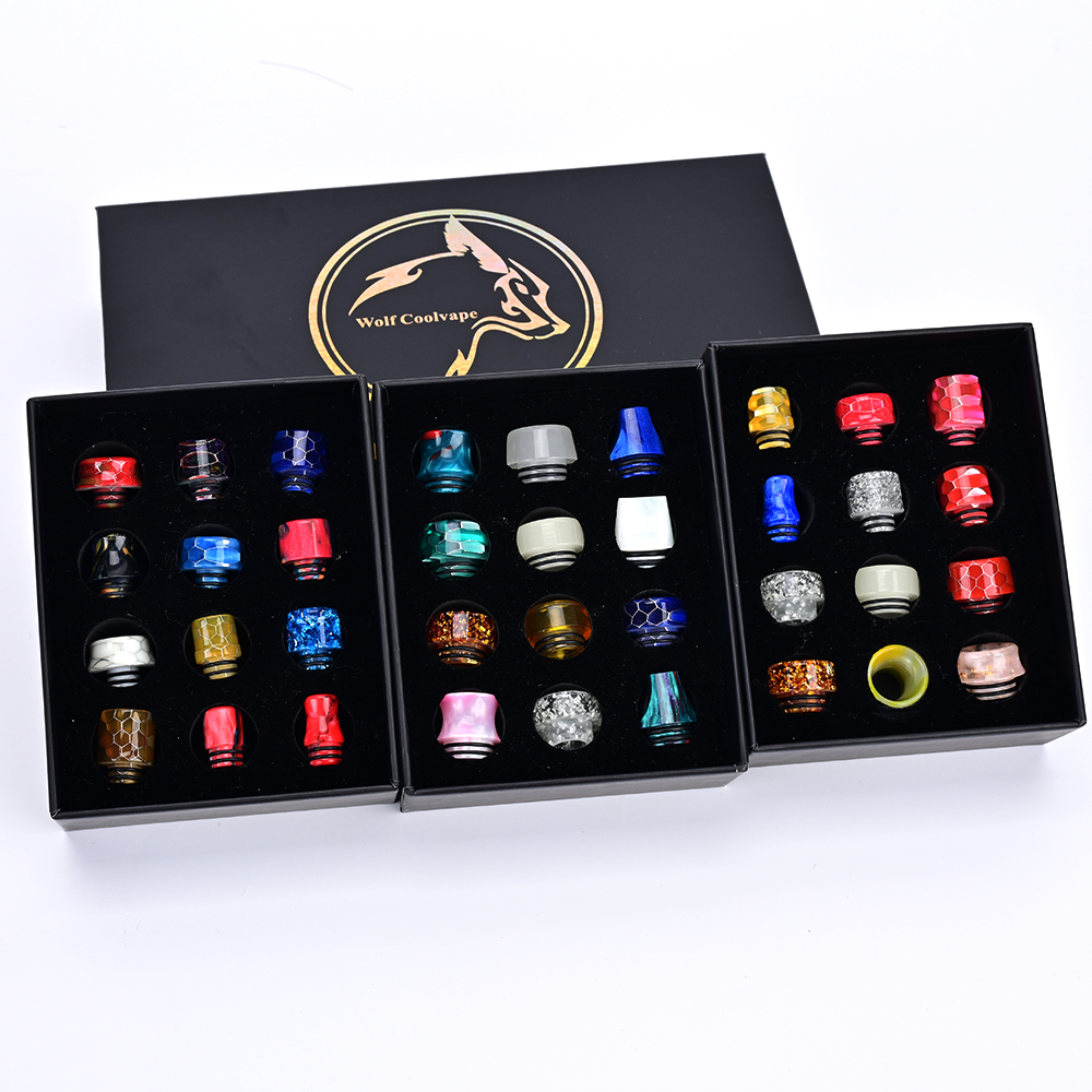 12pcs 810 drip tip 510 drip ti - Drip Tip Resin avaliação e preço