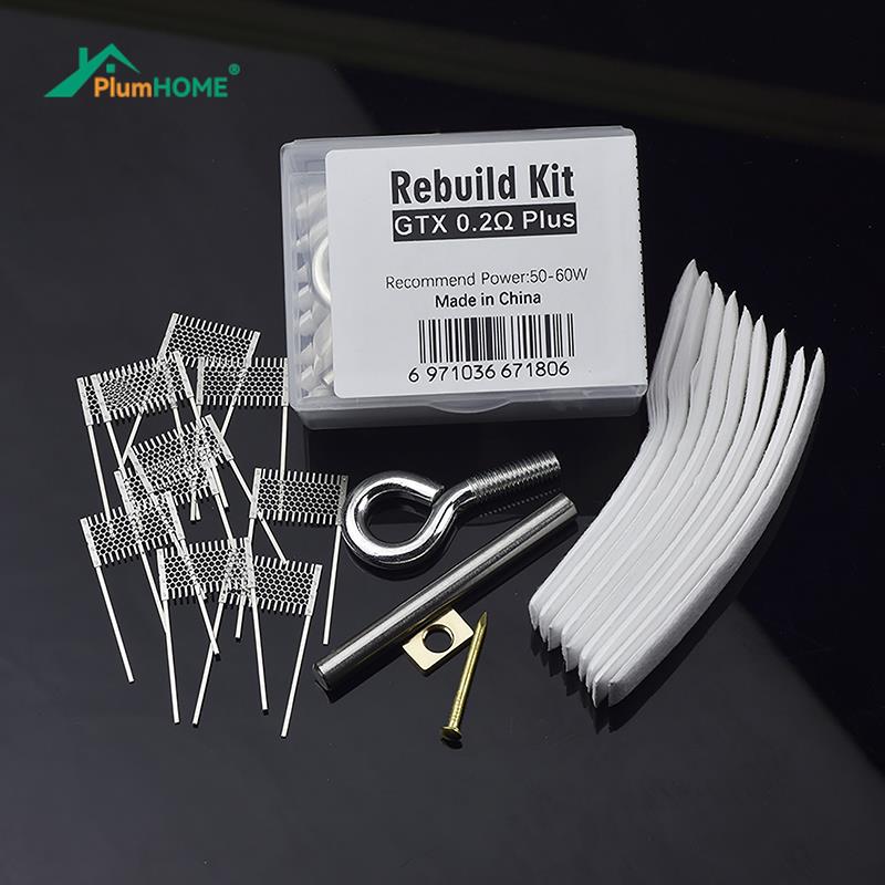 1set DIY Rebuild Coil Kit GTX  - Coil Building Kit avaliação e preço