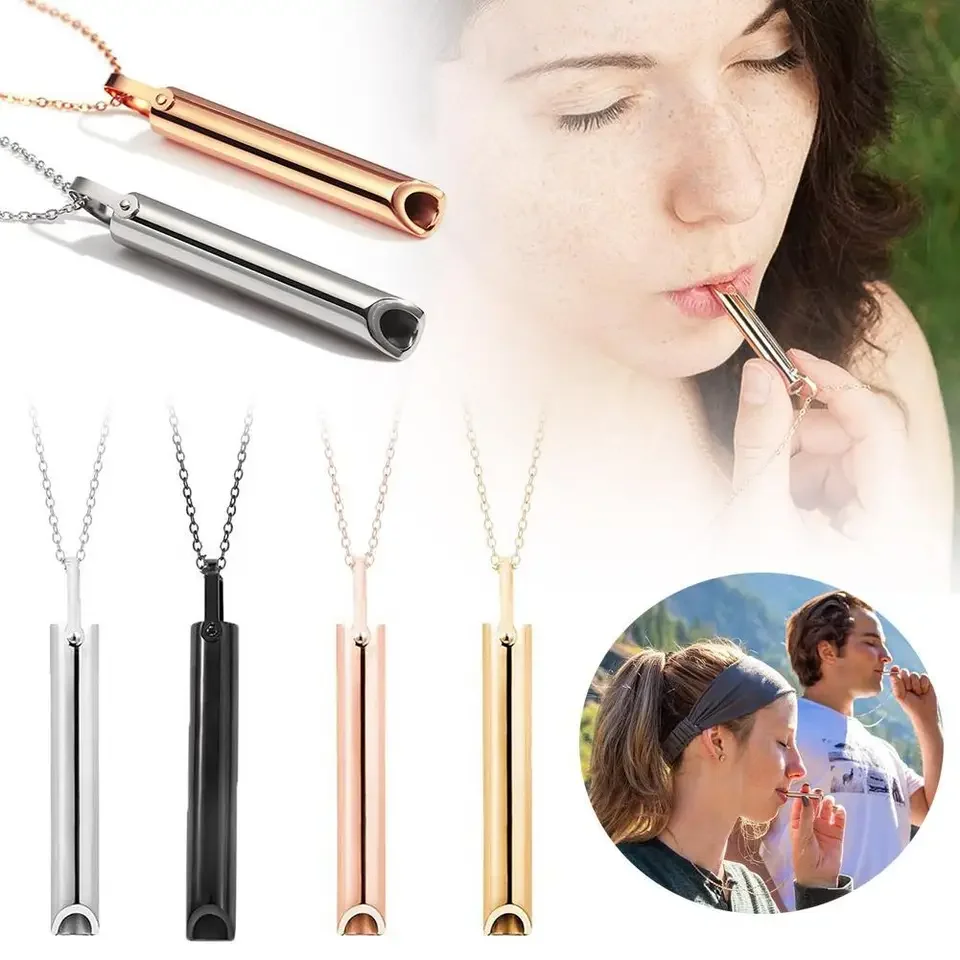 Stainless Steel Whistle Neckla - Vaping Goods avaliação e preço