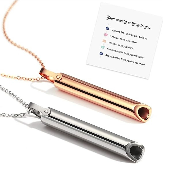 Stainless Steel Whistle Neckla - Vaping Goods avaliação e preço