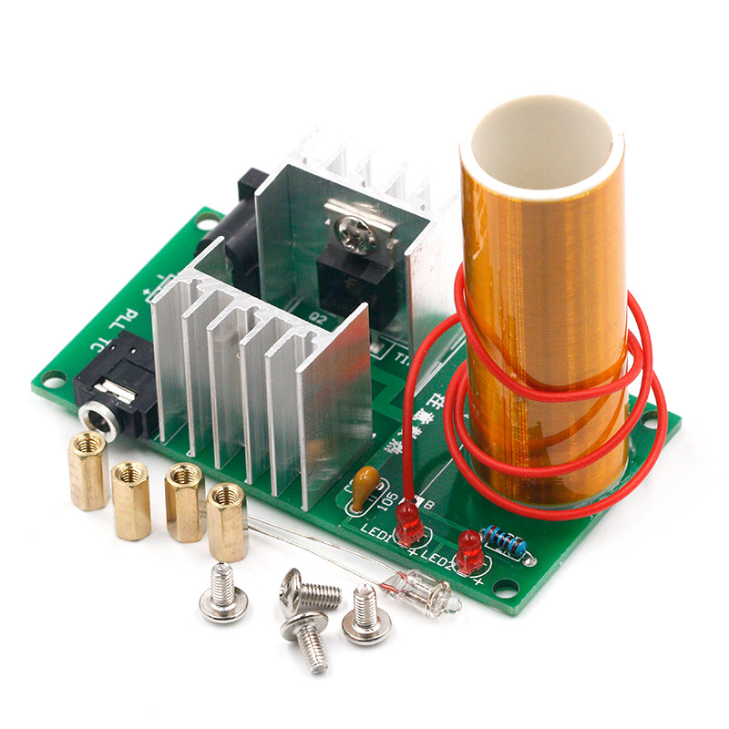 Mini Tesla Coil DIY Electronic - Coil Building Kit avaliação e preço