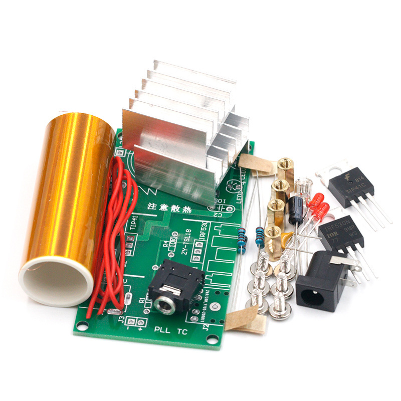 Mini Tesla Coil DIY Electronic - Coil Building Kit avaliação e preço