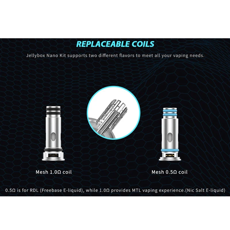 Original Rincoe Jellybox Nano  - Vape Coil Replacement avaliação e preço