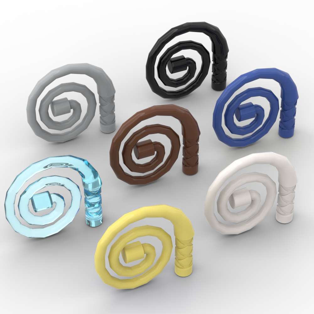 MOC 10PCS Part Bricks 61975 Wh - Coil Building Kit avaliação e preço