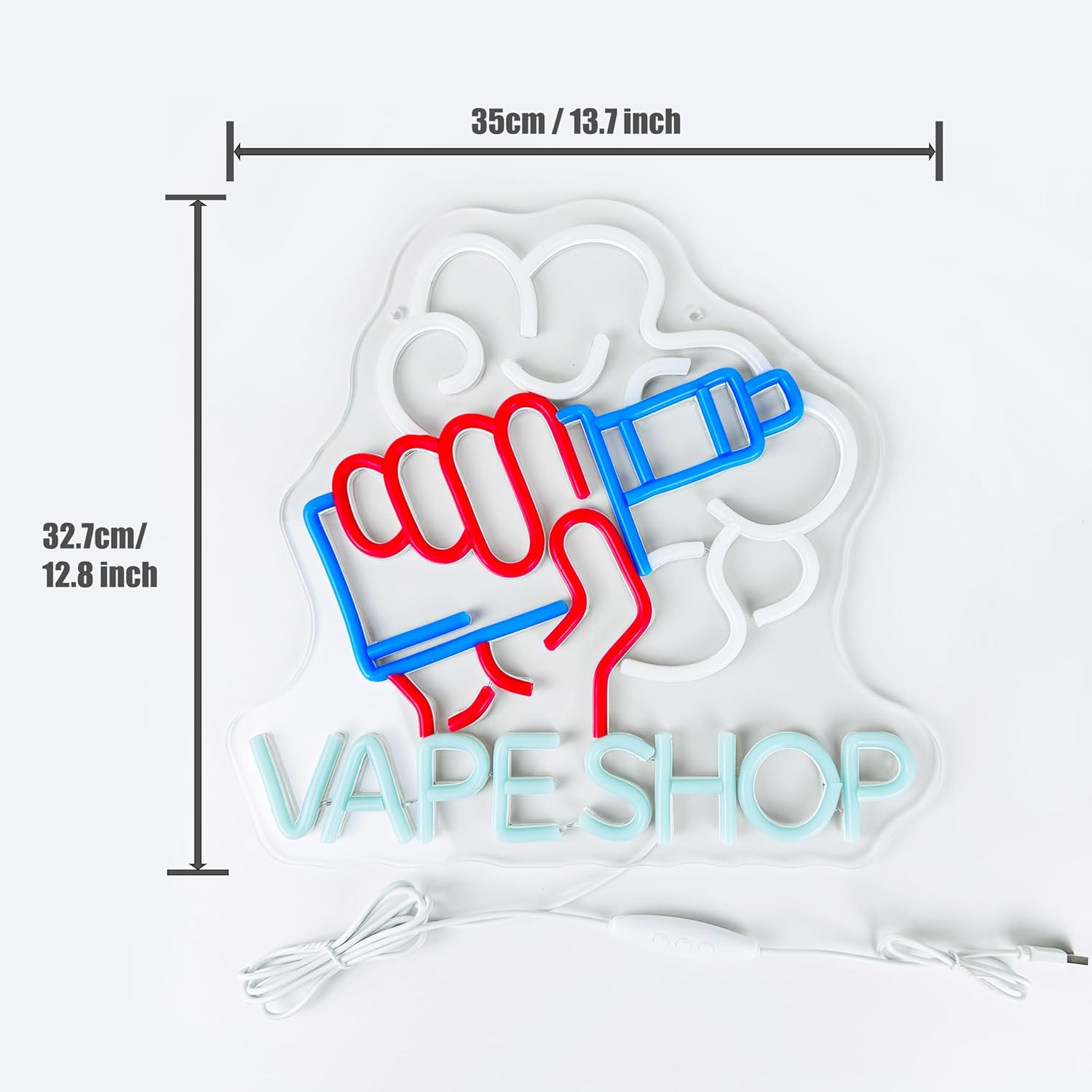 Vape Shop Neon Signs LED Neon  - Vaping Store avaliação e preço